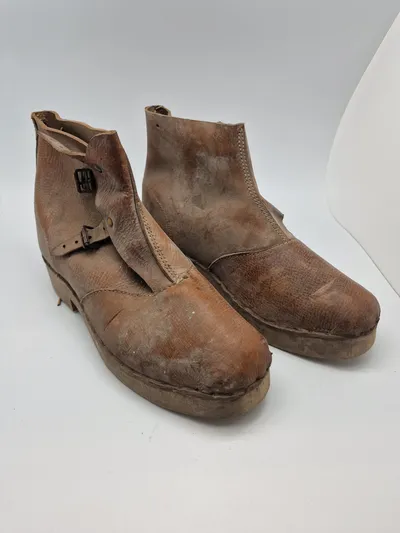 Originale tyske kz-lejr sko - ww2