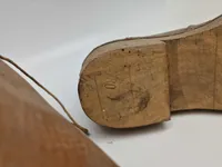 Originale tyske kz-lejr sko - ww2