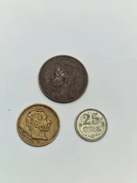 Lot diverse mønter