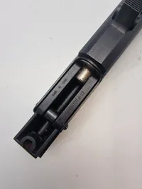 Luftpistol kaliber 4,5 mm med æske og hagl
