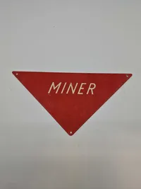 Mineskilt fra det danske forsvar