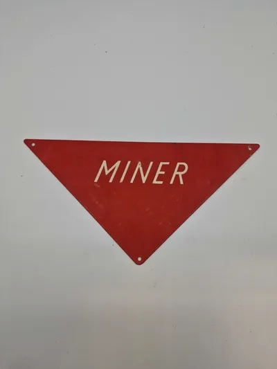 Mineskilt fra det danske forsvar