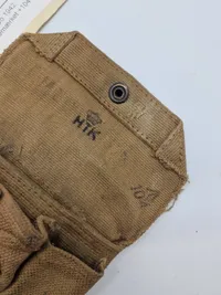 Webbing hylster for Neuhausen pistol - fortsat med mærkat