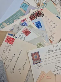 Samling Frimærker og forsendelser