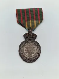 Original Fransk medalje for deltagelse i Napoleonskrigen, også givet til Danskere