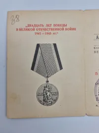 Original Russisk medalje
