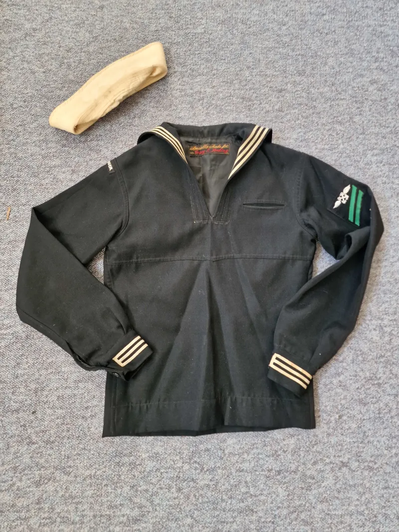 Original Uniform US Navy fra Vietnamkrigen