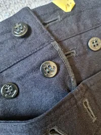 Original Uniform US Navy fra Vietnamkrigen