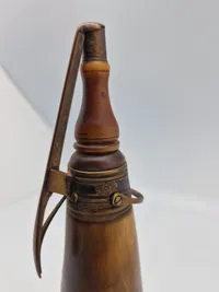 Originalt Officers jægerkrudthorn