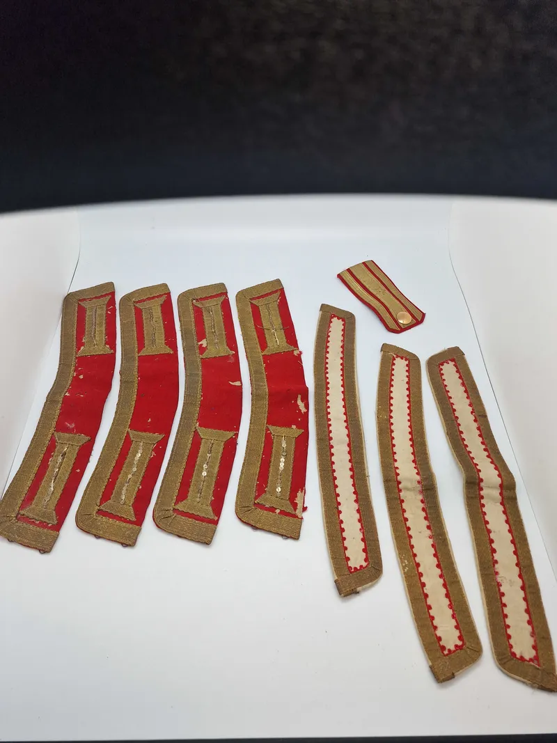 Samling Zar russiske uniformsdele