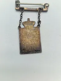 Kongemærke og Konservativ ungdom WW2 pin sølv