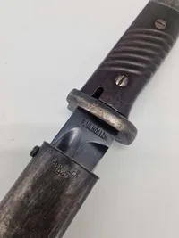 Original Tysk nummerens K98 bajonet