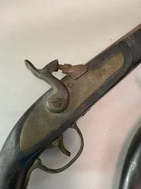 Originale arabiske perkusionspistoler fra 1800 tallet