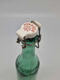 Original Dansk WW2 1942 dateret patentflaske, fremstillet af genbrugsglas