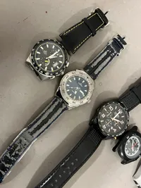 Samling diverse urer