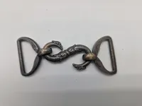 Originale Dansk spænder officers sabel bælte