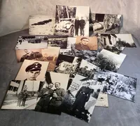Stort lot samhørende frikorps Danmark fotos - ældre genoptryk