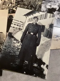 Stort lot samhørende frikorps Danmark fotos - ældre genoptryk