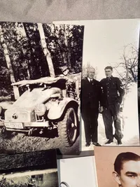 Stort lot samhørende frikorps Danmark fotos - ældre genoptryk