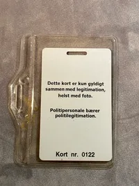 Originalt ID fra Jordan besøg 1998