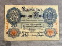 Original Tysk pengeseddel