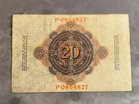 Original Tysk pengeseddel