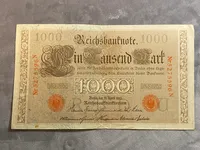 Original Tysk pengeseddel