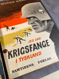 Samling bøger om besættelsen