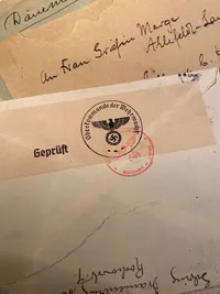 Sjældent lot feltpost afsendt til dansk grevinde (Laurfeldt-Ahlenvig)