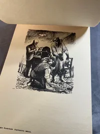 Sjælden original skitsebog med tegninger fra besættelsen 1940-1945