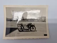 Samling originale fotos af tyske motorcykler WW2