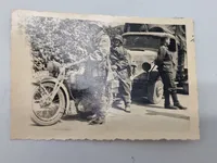 Samling originale fotos af tyske motorcykler WW2
