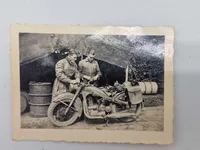Samling originale fotos af tyske motorcykler WW2