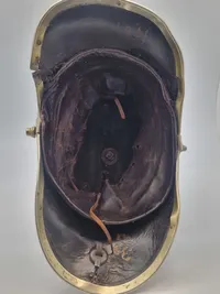 Original dansk model 1854 dragonhjelm