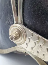 Original dansk model 1854 dragonhjelm