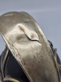 Original dansk model 1854 dragonhjelm