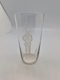 Sjældent originalt dansk Garderglas 1658-1908 (Fyns glasværk) fejlfrit