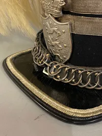 Original dansk kepi for Garderhusarer