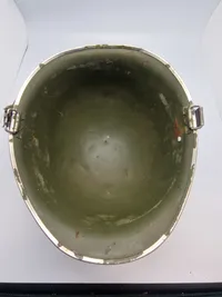 Amerikansk airborne hjelm - hjelmen er original, men ej ww2 - mærker ligeledes Postwar