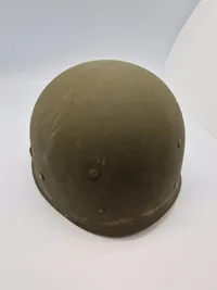 Amerikansk airborne hjelm - hjelmen er original, men ej ww2 - mærker ligeledes Postwar
