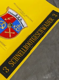 Original Bundeswehr marine patch og stribe