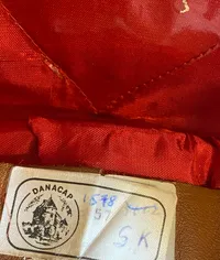 Original dansk Falck kasket for redningsfører