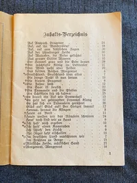 Original tysk sangbog - ww2  (Fúr Freiheit und Vaterland)