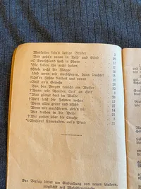 Original tysk sangbog - ww2  (Fúr Freiheit und Vaterland)