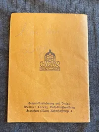 Original tysk sangbog - ww2  (Fúr Freiheit und Vaterland)
