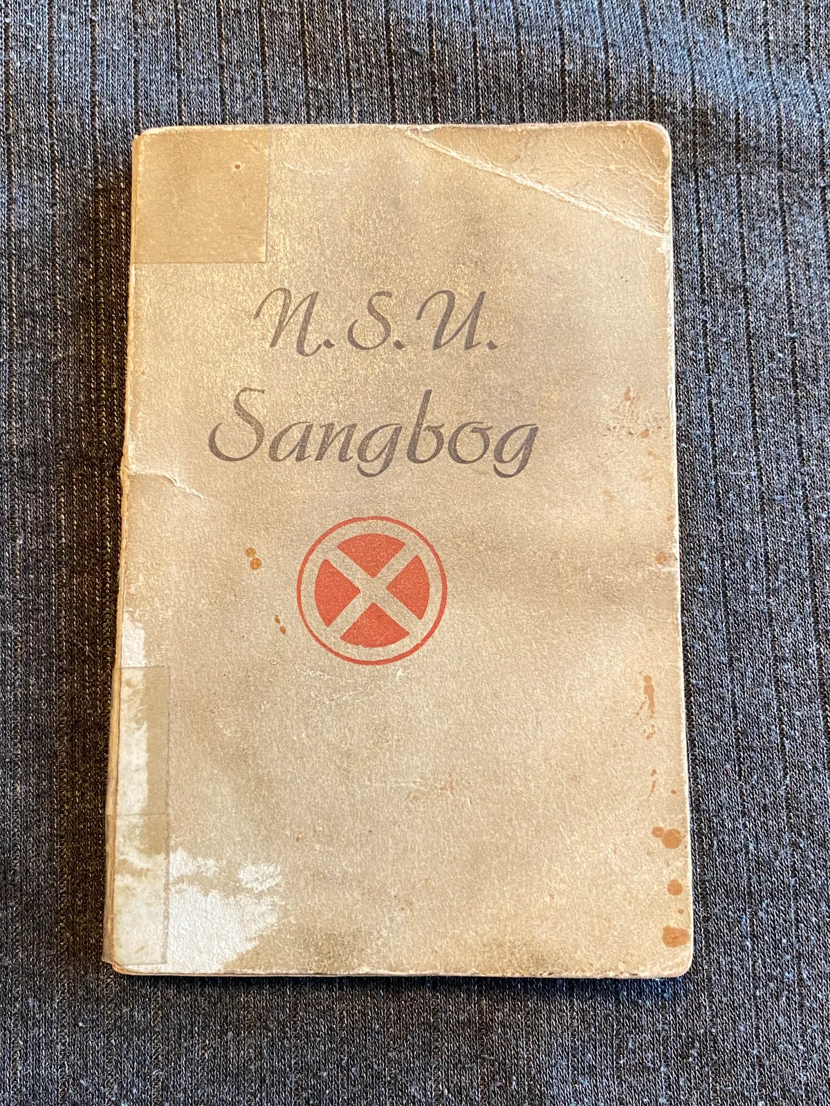Sjælden original NSU sangbog (national socialistisk ungdom)