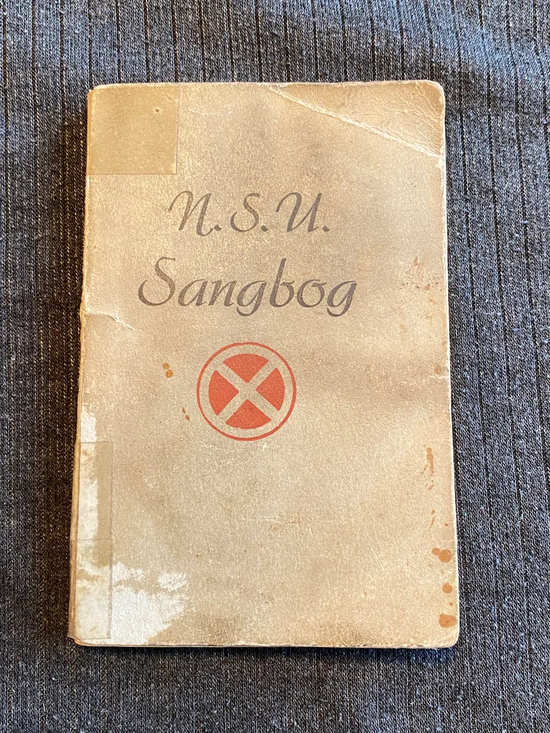Sjælden original NSU sangbog (national socialistisk ungdom)