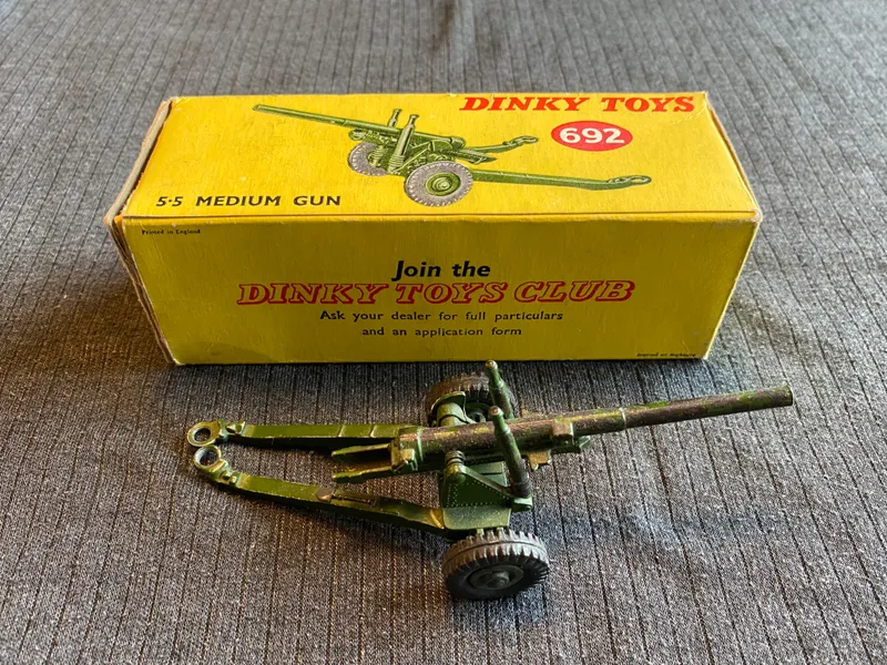 Original legetøjs kanon - Dinky Toys