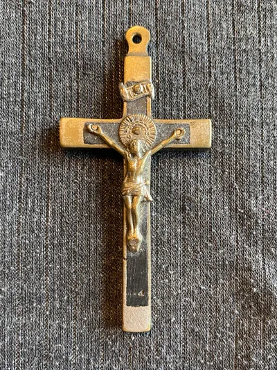 Sjældent originalt kors for tysk feltpræst - ww2