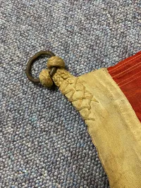 Originalt stort tysk Kriegsmarine flag , ubådsstørrelsen, godt stemplet